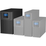 BlueWalker VFI 2000 TGB Dobbeltkonvertering (online) 2 kVA 1800 W 4 AC stikkontakt(er), UPS Sort, Dobbeltkonvertering (online), 2 kVA, 1800 W, Sine, 176 V, 300 V