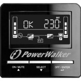 BlueWalker VI 1500 CW Interaktivt indgangsstik 1,5 kVA 1050 W 6 AC stikkontakt(er), UPS Sort, Interaktivt indgangsstik, 1,5 kVA, 1050 W, Sine, 162 V, 290 V
