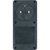 Brennenstuhl 1506120 elektronisk tæller Sort Daglig timer, Timeren antracit, Daglig timer, Sort, Dreje, IP44, 91 mm, 62 mm