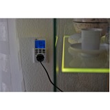 Brennenstuhl 1506320 elektronisk tæller Hvid Ugentlig timer, Timeren Hvid, Ugentlig timer, Hvid, Digital, LCD, Knapper, 24t