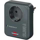 Brennenstuhl 1506996 overspændingsbeskytter Anthracit 1 AC stikkontakt(er) 230 V, Overspænding beskyttelse antracit, 1 AC stikkontakt(er), 230 V, 3500 W, 13,5 A, Anthracit, IP20