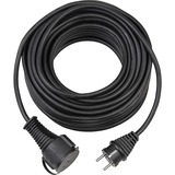 Brennenstuhl 230V extension cable schuko male - shuko female, Forlængerledning Sort