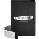 Cablemod CM-PCSI-FKIT-NKW-R intern strømkabel, Kabelstyring Hvid, Hvid, 260 mm, 180 mm, 65 mm, 1,1 kg, Kasse