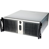 Chenbro 4U Open-Bay Compact Rackmount Stativ Grå afskærmning og stativ til computer, Rack kabinet Sort/Sølv, Stativ, Server, syntetisk ABS, SGCC, CEB, Grå, 4U