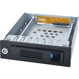 Chenbro SK31101 HDD kabinet Sølv 5.25", Bageplan Sort, HDD kabinet, 5.25", SAS, 12 Gbit/sek., Sølv