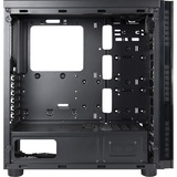 Chieftec AL-02B-TG-OP computeretui Tower Sort, Towerkabinet Sort, Tower, PC, Sort, ATX, micro ATX, Mini-ITX, Aluminium, SPCC, Hærdet glas, 16,6 cm