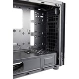 Chieftec AL-02B-TG-OP computeretui Tower Sort, Towerkabinet Sort, Tower, PC, Sort, ATX, micro ATX, Mini-ITX, Aluminium, SPCC, Hærdet glas, 16,6 cm