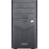 Chieftec BD-25B-350GPB computeretui Sort 350 W, Towerkabinet Sort, PC, Sort, Mini-ATX,Mini-ITX, SECC, 14 cm, 34 cm