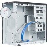 Chieftec BD-25B-350GPB computeretui Sort 350 W, Towerkabinet Sort, PC, Sort, Mini-ATX,Mini-ITX, SECC, 14 cm, 34 cm