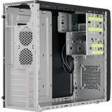 Chieftec CG-04B-OP computeretui Midi Tower Sort, Towerkabinet Sort, Midi Tower, PC, Sort, ATX, micro ATX, SECC, 14 cm