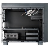 Chieftec CI-01B-OP computeretui Terning Sort, Towerkabinet Sort, Terning, PC, Sort, micro ATX, SECC, 15 cm