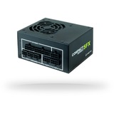 Chieftec CSN-450C enhed til strømforsyning 450 W 20+4 pin ATX SFX Sort, PC strømforsyning Sort, 450 W, 100 - 240 V, 47 - 63 Hz, 6 A, Aktiv, 90 W