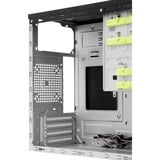 Chieftec CT-04B-OP computeretui Mini Tower Sort, Towerkabinet Sort, Mini Tower, PC, Sort, micro ATX, SECC, 14 cm