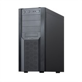 Chieftec CW-01B-OP computeretui Tower Sort, Towerkabinet Sort, Tower, PC, Sort, ATX, micro ATX, Mini-ITX, SPCC, 16,5 cm