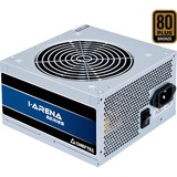 Chieftec GPB-350S enhed til strømforsyning 350 W 20+4 pin ATX PS/2 Sølv, PC strømforsyning grå, 350 W, 200 - 240 V, 47 - 63 Hz, 3 A, Aktiv, 90 W