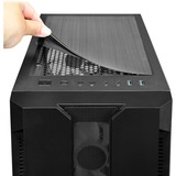 Chieftec GS-01B-OP computeretui Tower Sort, Towerkabinet Sort, Tower, PC, Sort, ATX, micro ATX, Mini-ITX, SPCC, Hærdet glas, Blå, Grøn, Rød