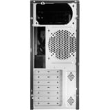 Chieftec HC-10B-OP computeretui Mini Tower Sort, Towerkabinet Sort, Mini Tower, PC, Sort, ATX, micro ATX, Mini-ITX, SECC, 15,5 cm