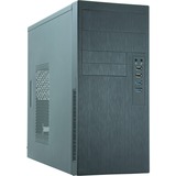 Chieftec HO-11B Tower Sort 350 W, Towerkabinet Sort, Tower, PC, Sort, micro ATX, SECC, 14 cm