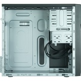 Chieftec HO-12B Tower Sort 350 W, Towerkabinet Sort, Tower, PC, Sort, micro ATX, SECC, 14 cm