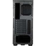 Chieftec Hawk Tower Sort, Towerkabinet Sort, Tower, PC, Sort, ATX, micro ATX, Mini-ITX, Aluminium, SPCC, 16,6 cm