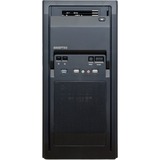 Chieftec LF-02B-OP computeretui Midi Tower Sort, Towerkabinet Sort, Midi Tower, PC, Sort, ATX, micro ATX, Hjemme/kontor, Bund
