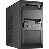 Chieftec LT-01B-350GPB computeretui Mini Tower Sort 250 W, Towerkabinet Sort, Mini Tower, PC, Sort, Mini-ATX, SECC, 14 cm