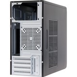 Chieftec LT-01B-350GPB computeretui Mini Tower Sort 250 W, Towerkabinet Sort, Mini Tower, PC, Sort, Mini-ATX, SECC, 14 cm