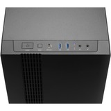 Chieftec UK-02B-OP computeretui HTPC Sort, Cube sag Sort, HTPC, PC, Sort, ATX, micro ATX, Mini-ITX, SPCC, 11 cm
