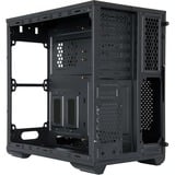 Chieftec UK-02B-OP computeretui Terning Sort, Cube sag Sort, Terning, PC, Sort, ATX, micro ATX, Mini-ITX, SPCC, Hjemme/kontor