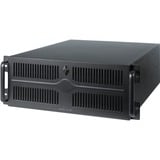 Chieftec UNC-411E-B-OP computeretui Stativ Sort, Server boliger Sort, Stativ, Server, Sort, ATX, EATX, micro ATX, SECC, 14 cm