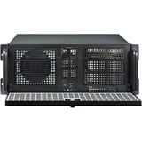 Chieftec UNC-411E-B computeretui Stativ Sort, Sølv 400 W, Server boliger Sort, Stativ, Server, Sort, Sølv, ATX, EATX, micro ATX, SECC, 4U