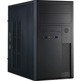 Chieftec XT-01B-350GPB computeretui Mini Tower Sort 350 W, Towerkabinet Sort, Mini Tower, PC, Sort, micro ATX, SECC, 14 cm