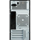 Chieftec XT-01B-350GPB computeretui Mini Tower Sort 350 W, Towerkabinet Sort, Mini Tower, PC, Sort, micro ATX, SECC, 14 cm