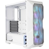 Cooler Master MasterBox TD500 Mesh Midi Tower Hvid, Towerkabinet Hvid, Midi Tower, PC, Hvid, ATX, EATX, micro ATX, Mini-ITX, SSI CEB, Maske, Plast, Stål, Hærdet glas, Flere