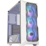 Cooler Master MasterBox TD500 Mesh Midi Tower Hvid, Towerkabinet Hvid, Midi Tower, PC, Hvid, ATX, EATX, micro ATX, Mini-ITX, SSI CEB, Maske, Plast, Stål, Hærdet glas, Flere