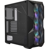 Cooler Master MasterBox TD500 Mesh Midi Tower Sort, Towerkabinet Sort, Midi Tower, PC, Sort, ATX, EATX, micro ATX, Mini-ITX, SSI CEB, Maske, Plast, Stål, Hærdet glas, Flere