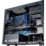 Cooler Master N200 Mini-Tower Sort, Towerkabinet Sort, Mini-Tower, PC, Plast, Stål, Sort, Micro ATX,Mini-ITX, Hjemme/kontor