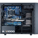 Cooler Master N200 Mini-Tower Sort, Towerkabinet Sort, Mini-Tower, PC, Plast, Stål, Sort, Micro ATX,Mini-ITX, Hjemme/kontor