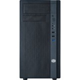 Cooler Master N200 Mini-Tower Sort, Towerkabinet Sort, Mini-Tower, PC, Plast, Stål, Sort, Micro ATX,Mini-ITX, Hjemme/kontor