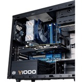 Cooler Master N200 Mini-Tower Sort, Towerkabinet Sort, Mini-Tower, PC, Plast, Stål, Sort, Micro ATX,Mini-ITX, Hjemme/kontor