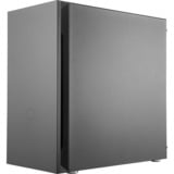 Cooler Master Silencio S400 Midi Tower Sort, Towerkabinet Sort, Midi Tower, PC, Sort, micro ATX, Mini-ITX, Plast, Stål, 16,7 cm