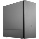 Cooler Master Silencio S600 Midi Tower Sort, Towerkabinet Sort, Midi Tower, PC, Sort, ATX, micro ATX, Mini-ITX, Plast, Stål, 16,7 cm