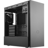 Cooler Master Silencio S600 Midi Tower Sort, Towerkabinet Sort, Midi Tower, PC, Sort, ATX, micro ATX, Mini-ITX, Plast, Stål, 16,7 cm