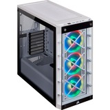 Corsair CC-9011189-WW computeretui Midi Tower Hvid, Towerkabinet Hvid/Sort, Midi Tower, PC, Hvid, ATX, micro ATX, Mini-ITX, Stål, Hærdet glas, 17 cm
