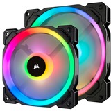 Corsair LL140 RGB Computerkabinet Ventilator 14 cm, Sag fan Ventilator, 14 cm, 600 rpm, 1300 rpm, 25 dB, 51,5 kubikfod/min.