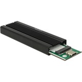 DeLOCK 42600 interface-kort/adapter USB 3.2 Gen 1 (3.1 Gen 1), Drev kabinet Sort, M.2, USB 3.2 Gen 1 (3.1 Gen 1), Sort, Aktivitet, Strøm, JMicron JMS583, 10 Gbit/sek.