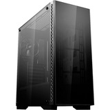 DeepCool MATREXX 50 Midi Tower Sort, Towerkabinet Sort, Midi Tower, PC, Sort, ATX, EATX, micro ATX, Mini-ITX, Syntetisk ABS, SPCC, Hærdet glas, Spil