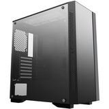 DeepCool Matrexx 55 V3 ADD-RGB 3F Midi Tower Sort, Towerkabinet Sort, Midi Tower, PC, Sort, ATX, EATX, micro ATX, Mini-ITX, Syntetisk ABS, SPCC, Hærdet glas, Spil