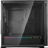 DeepCool Matrexx 70 ADD-RGB 3F Midi Tower Sort, Towerkabinet Sort, Midi Tower, PC, Sort, ATX, EATX, micro ATX, Mini-ITX, Syntetisk ABS, SPCC, Hærdet glas, Spil