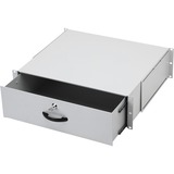 Digitus 19" Lockable Drawer, Opbevaring Grå, 25 kg, Tyrkiet, 48,3 cm (19"), 6,5 kg, 510 mm